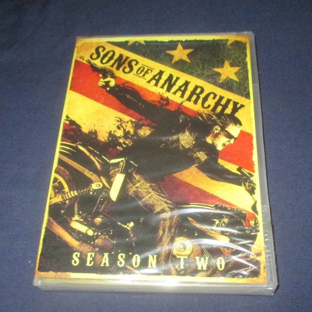 Sons of Anarchy: The Complete Second Season (DVD, 2010, 4-Disc Set) (unopened)